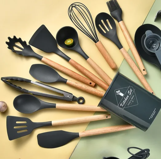 SILICONE UTENSILS SET